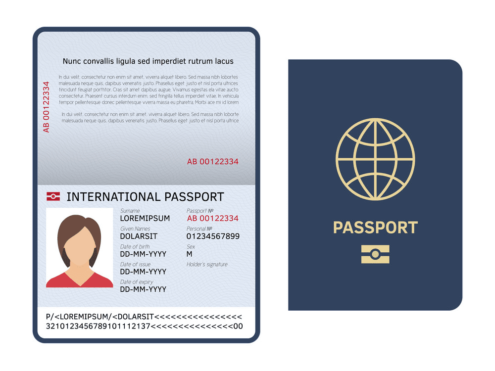 Passport Clipart Png Free