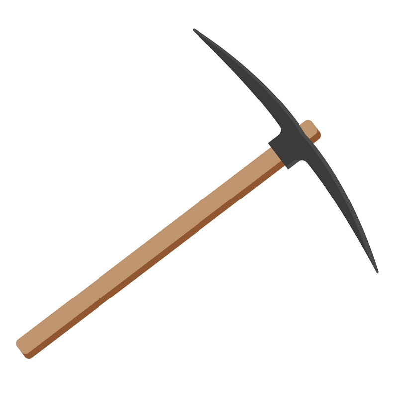 Pickaxe Clipart Free Image