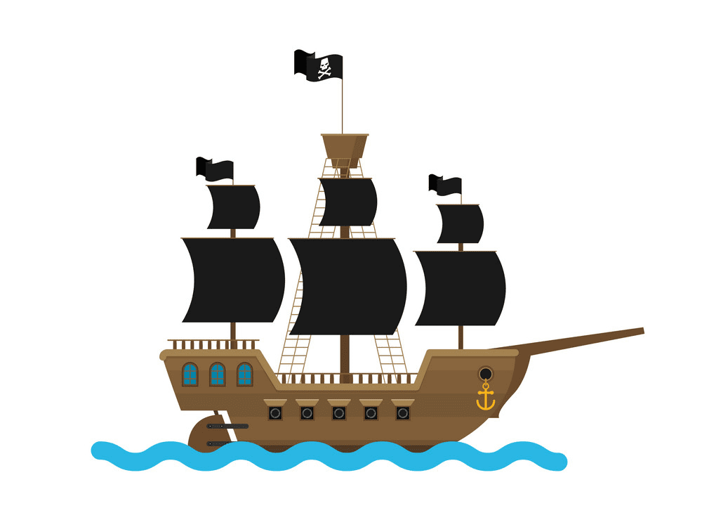Pirate Ship Clipart Free Download