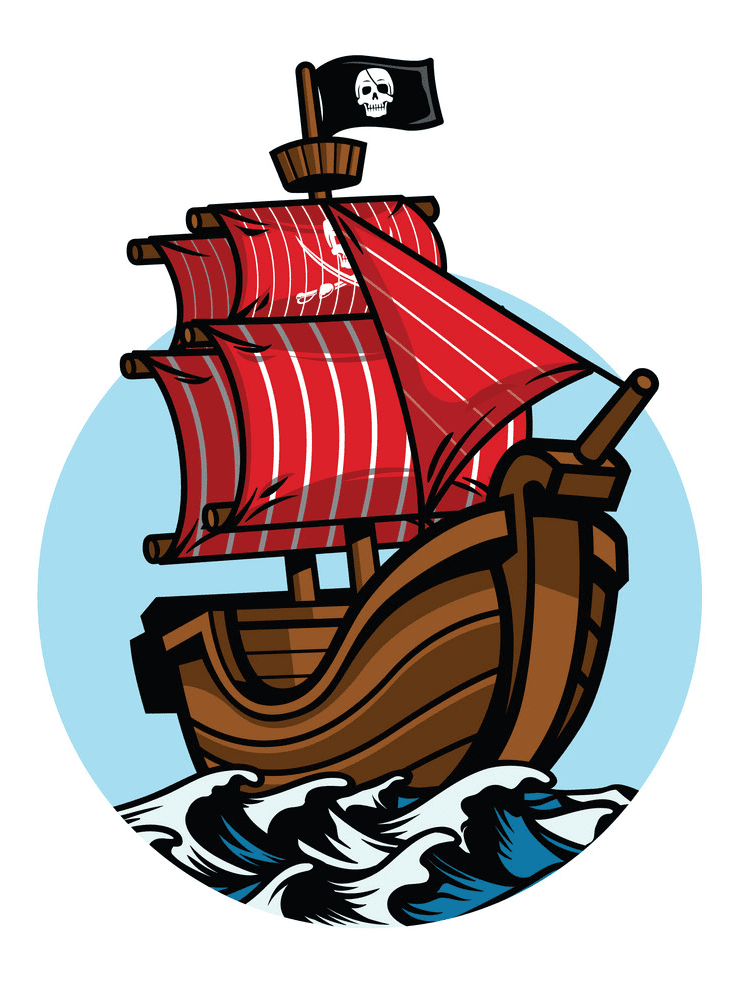 Pirate Ship Clipart Free Image