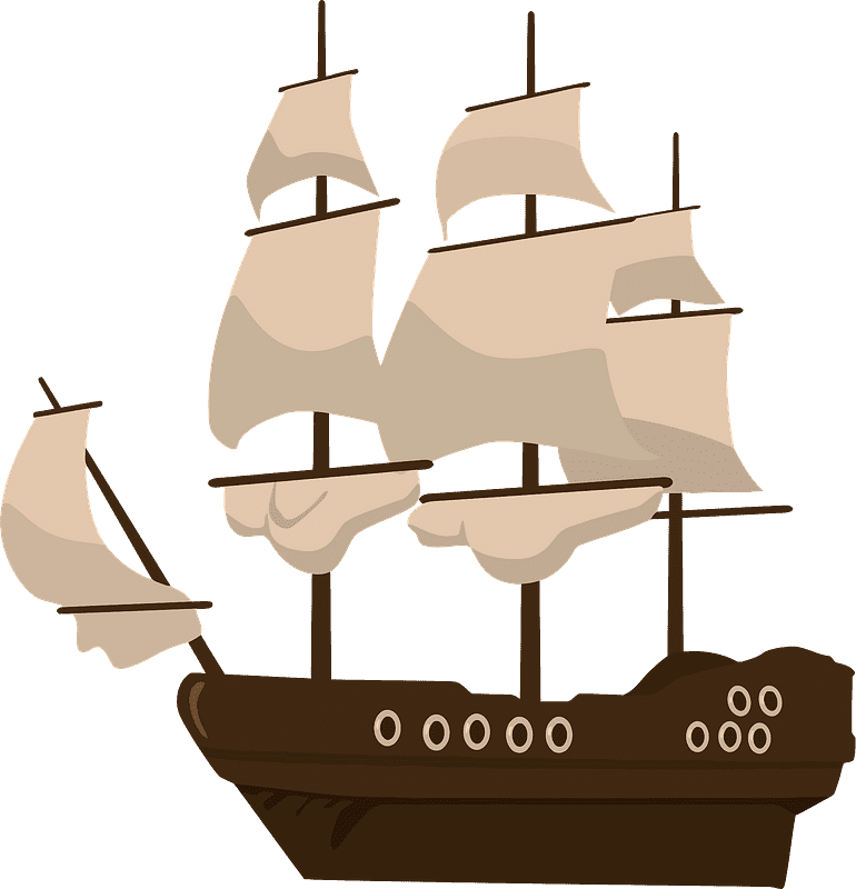 Pirate Ship Clipart Transparent Photo