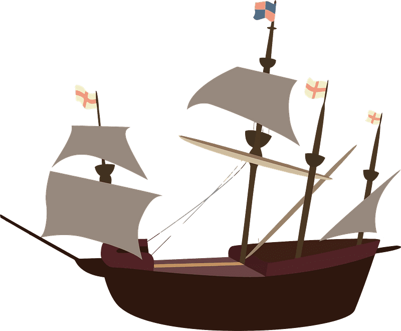 Pirate Ship Clipart Transparent Picture