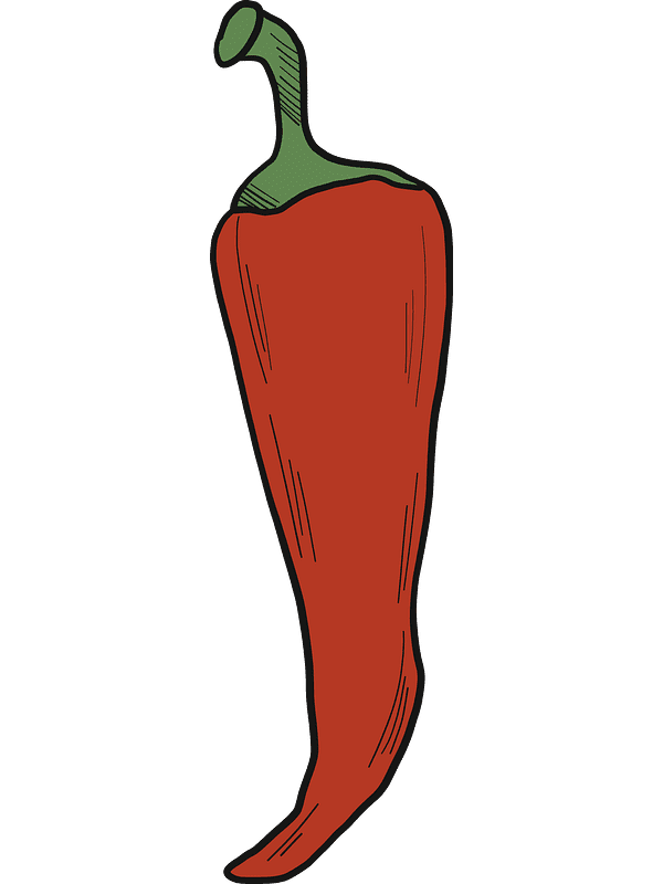 Red Chili Clipart Transparent
