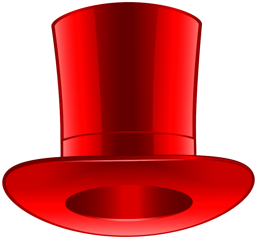 Red Top Hat Clipart