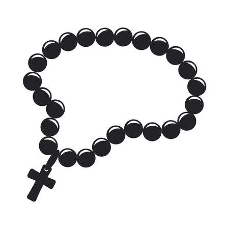 Rosary Beads Clipart Download