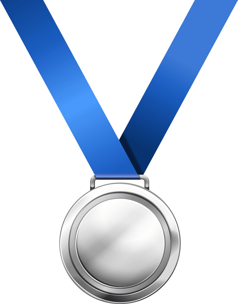 Silver Medal Clipart Png