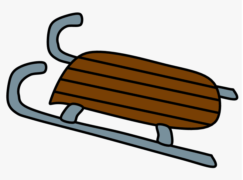Sled Clipart Free Picture
