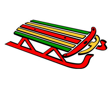 Sled Clipart Free