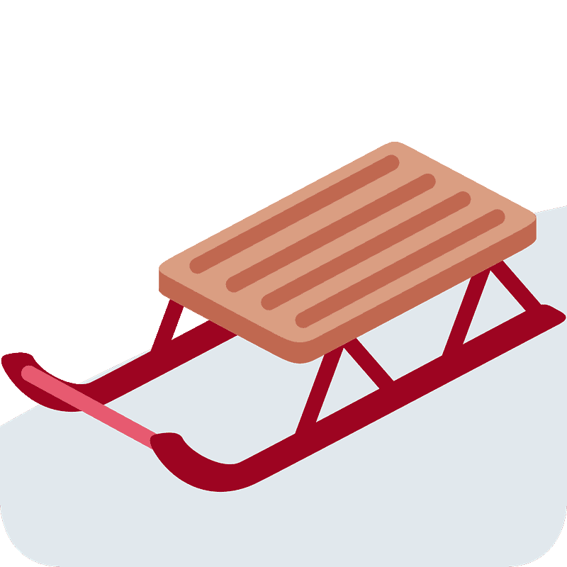 Sled Clipart Transparent Picture