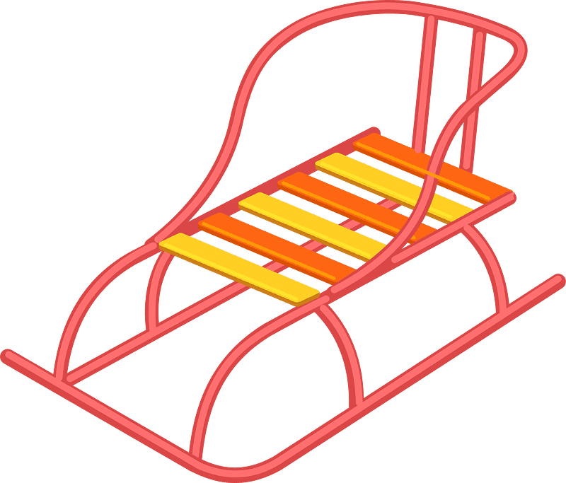 Sled Clipart Transparent for Free