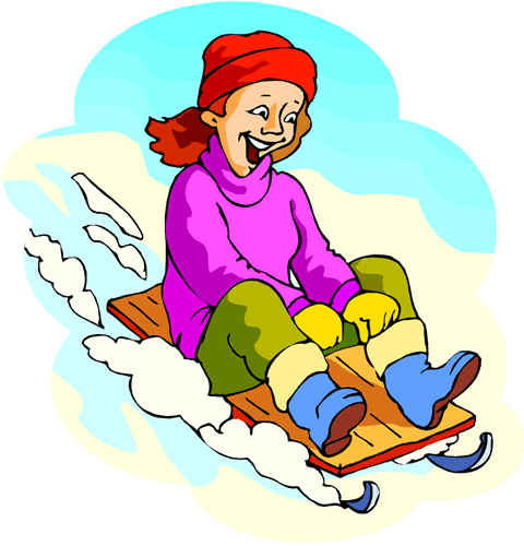 Sledding Clipart Png For Free