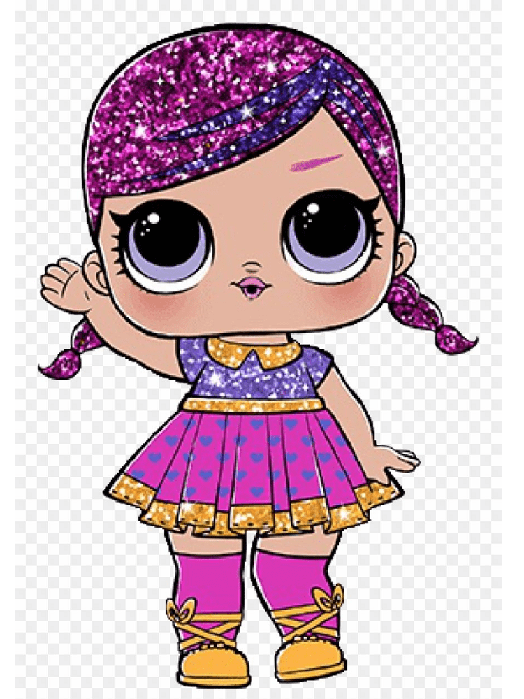 Super Baby Lol Doll Clipart