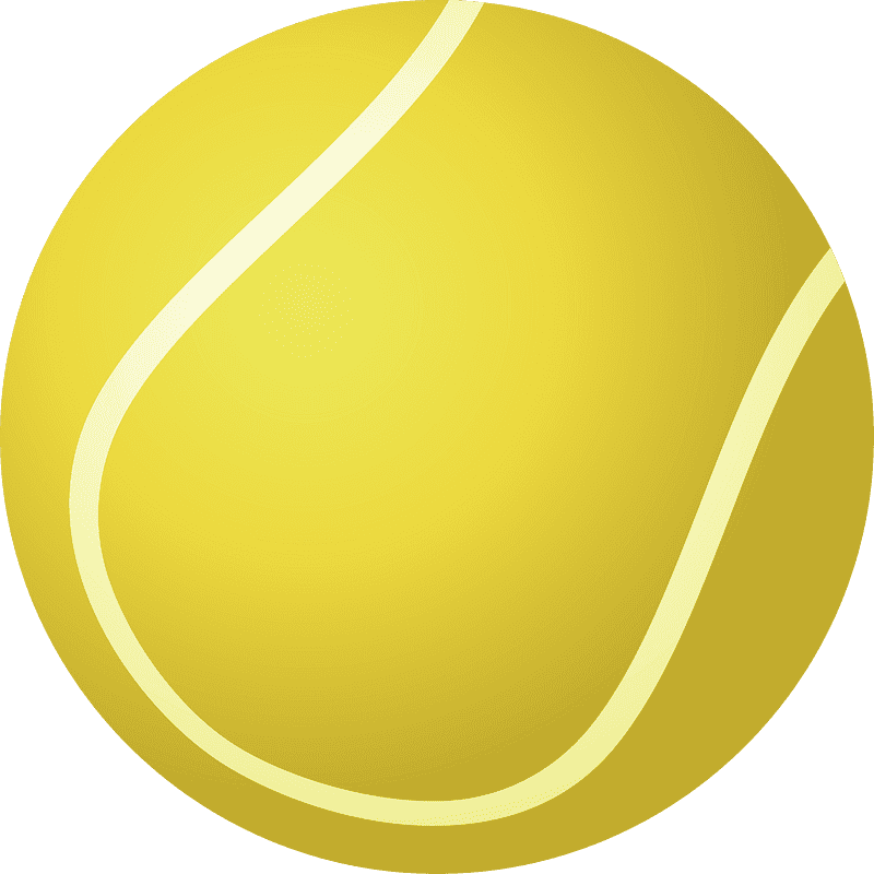 Tennis Ball Clipart Transparent Background