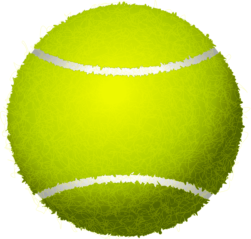 Tennis Ball Clipart Transparent Image