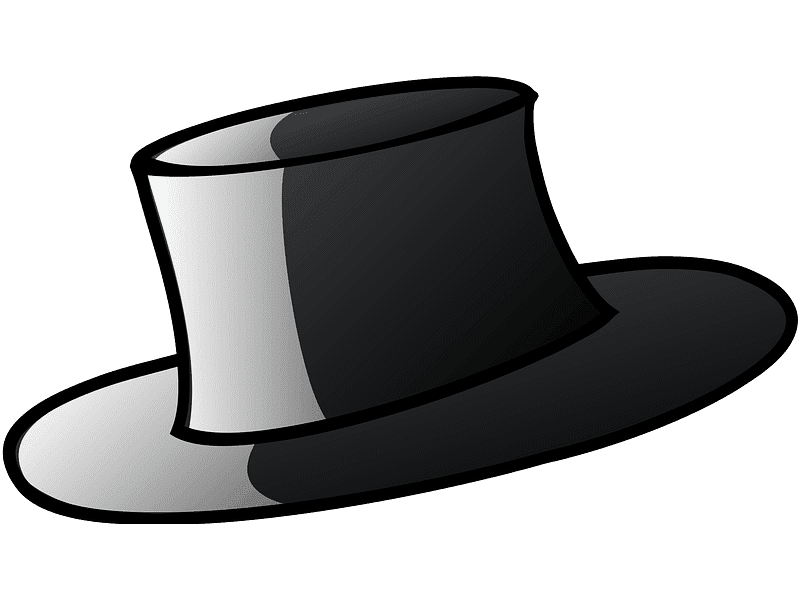 Top Hat Clipart Transparent Free