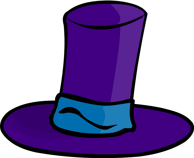 Top Hat Clipart Transparent for Free