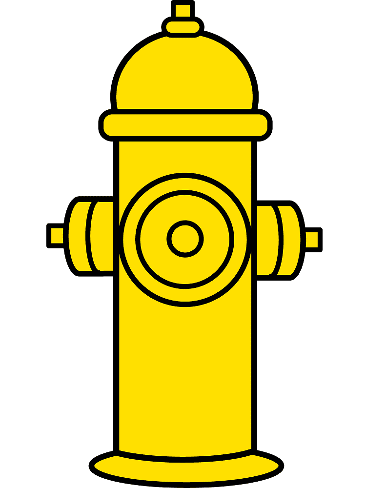 Yellow Fire Hydrant Clipart