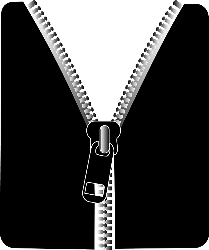 Zipper Clipart Transparent Free