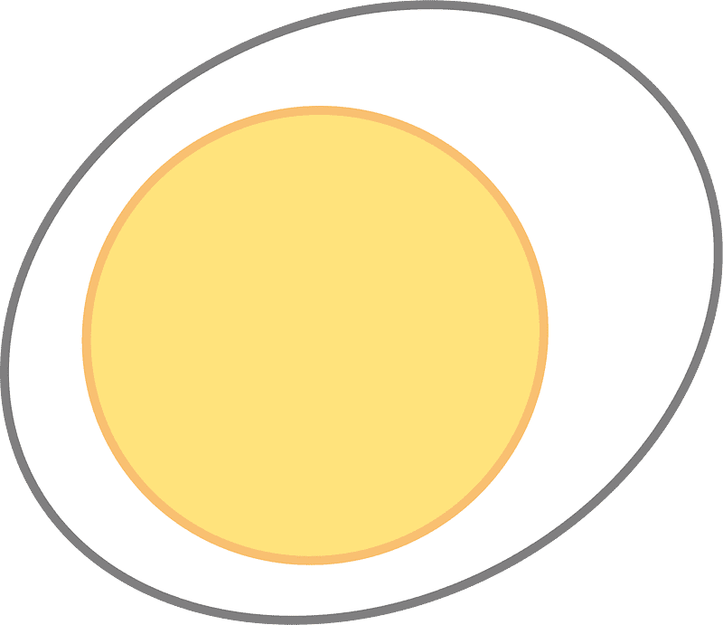 Boiled Egg Clipart Free