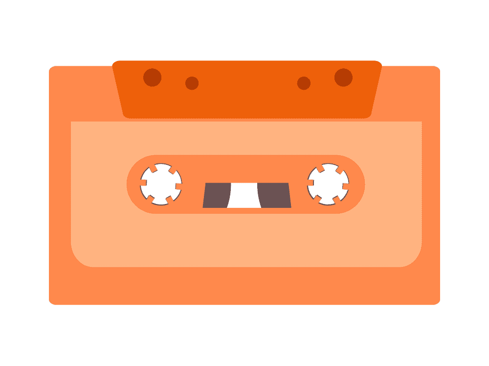 Cassette Clipart Transparent For Free