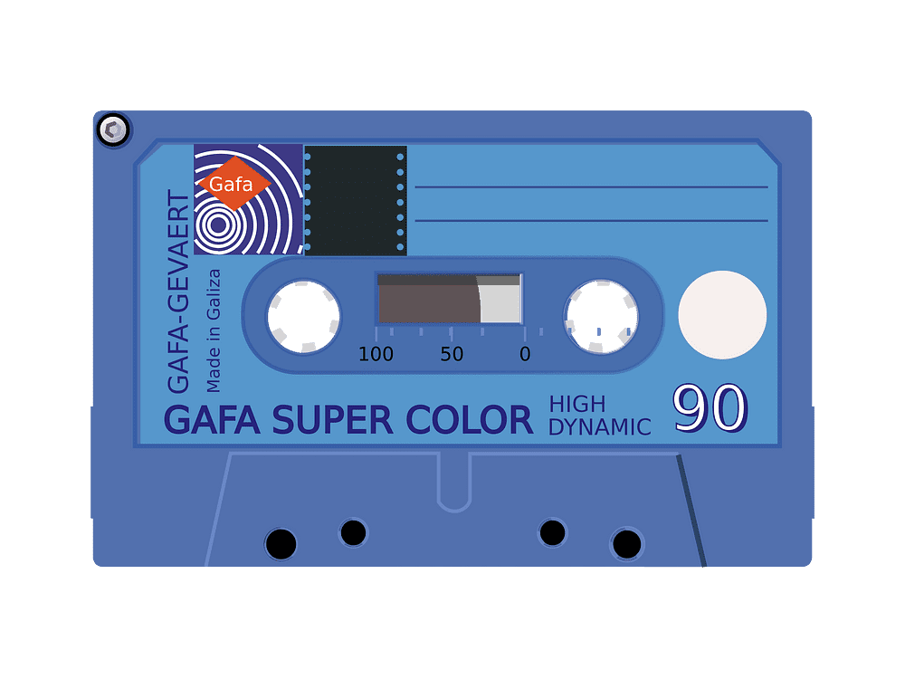 Cassette Clipart Transparent Image