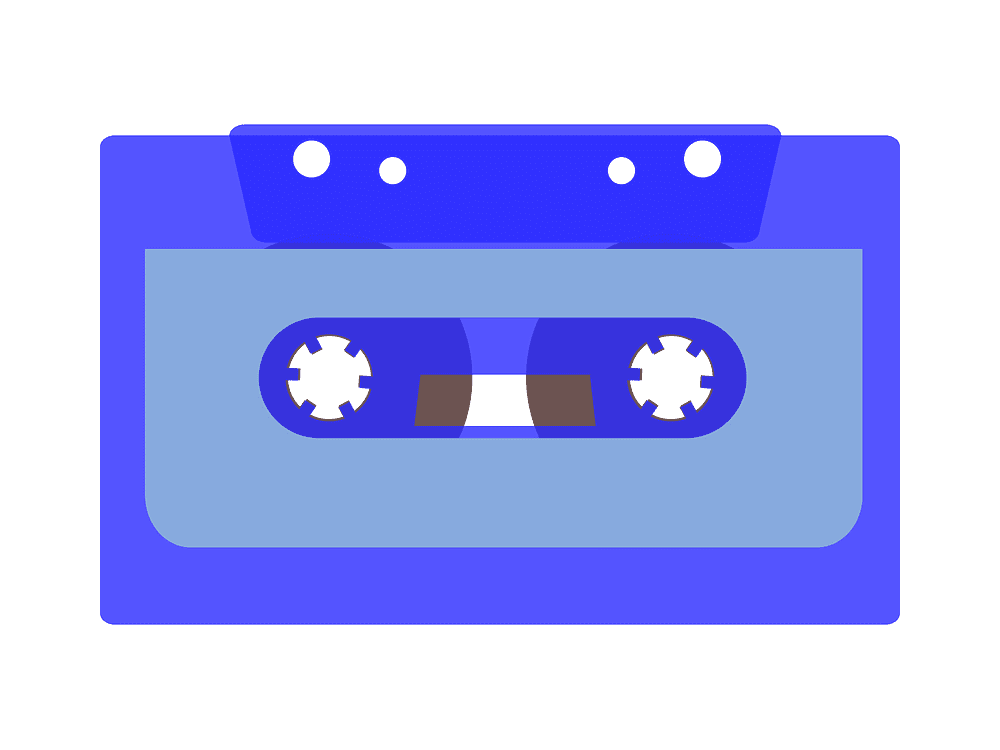 Cassette Clipart Transparent