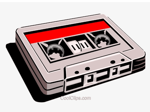 Cassette Tape Clipart Png Free