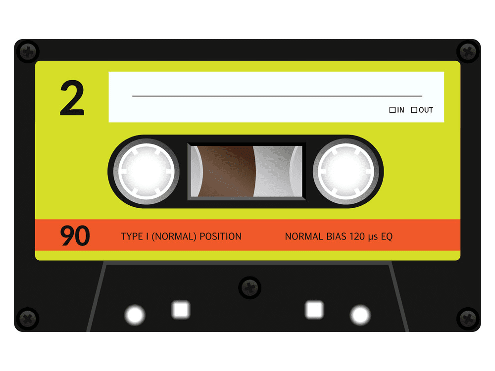 Cassette Tape Clipart Png Picture