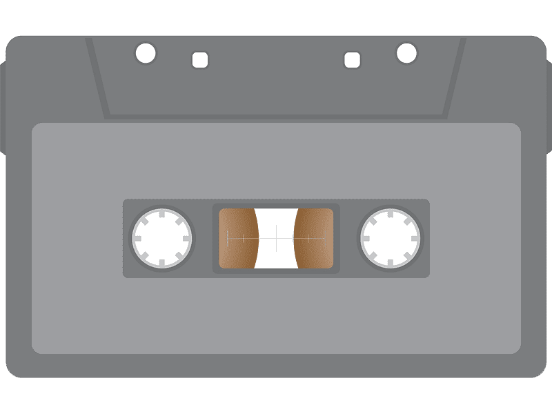 Cassette Tape Clipart Transparent Free