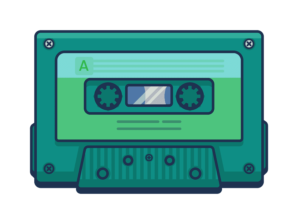 Cassette Tape Clipart Transparent Picture