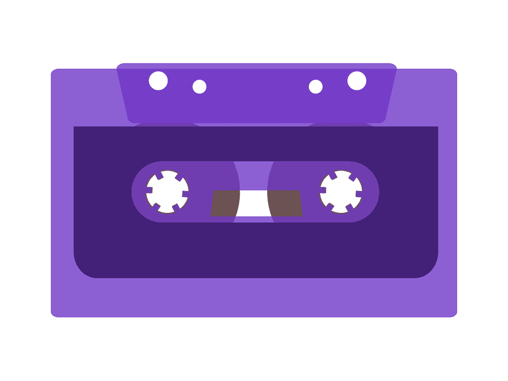 Cassette Tape Transparent Clipart