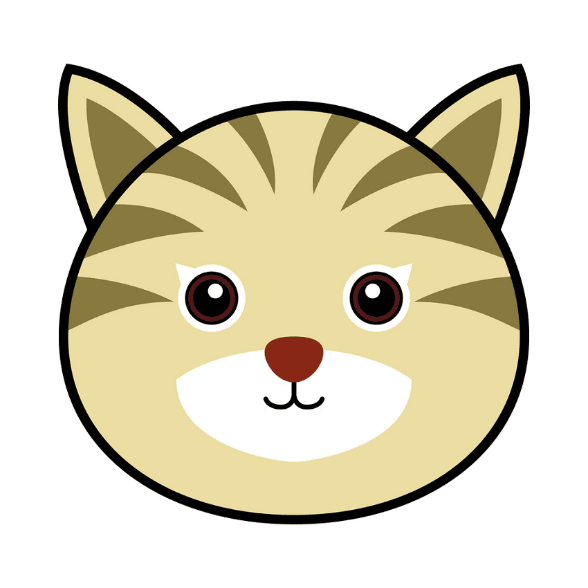 Cat Face Clipart For Free