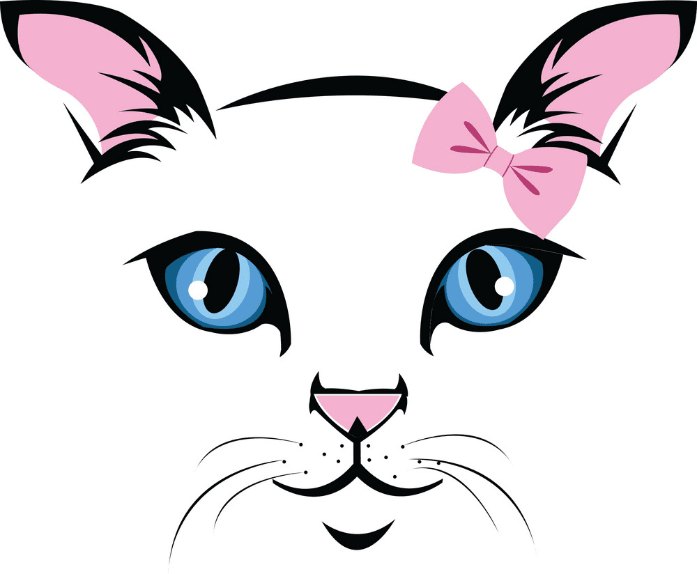 Cat Face Clipart Free Image