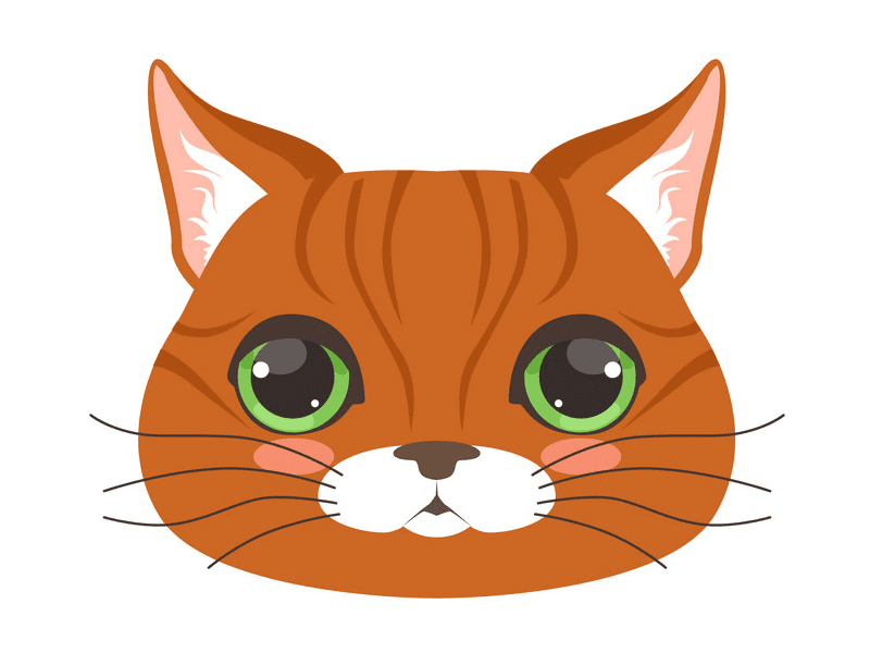 Cat Face Clipart Png For Free