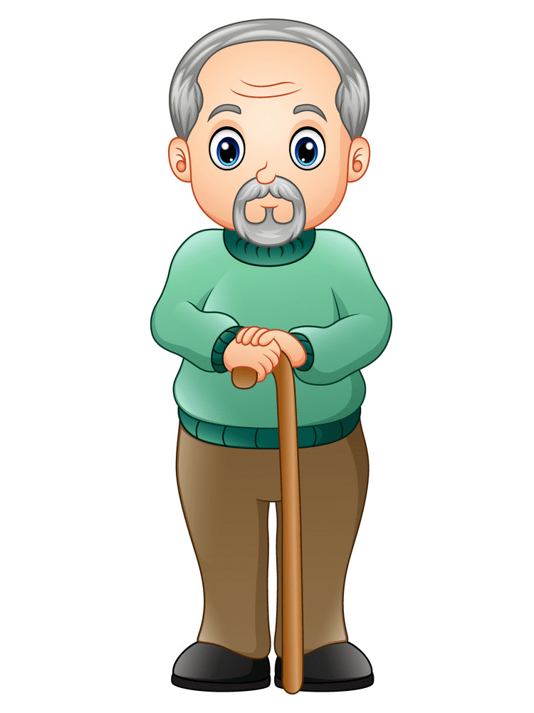 Clipart Old Man