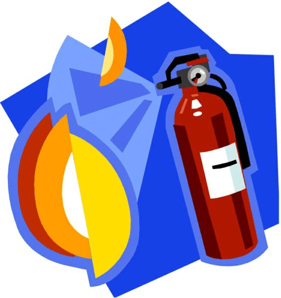 Fire Extinguisher Clipart Image
