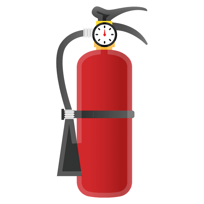 Fire Extinguisher Clipart Transparent Background (10)