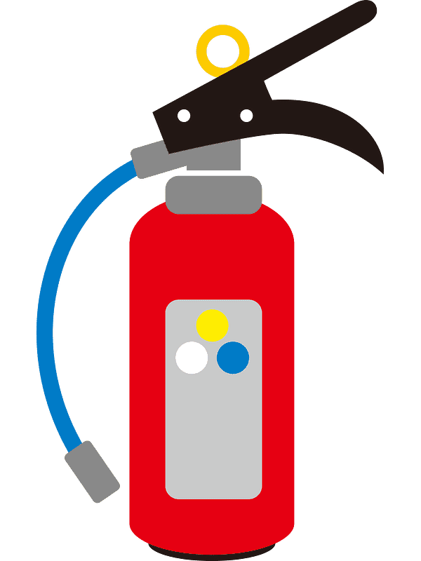 Fire Extinguisher Clipart Transparent Background (4)