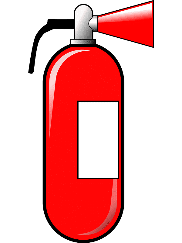 Fire Extinguisher Clipart Transparent Background (7)
