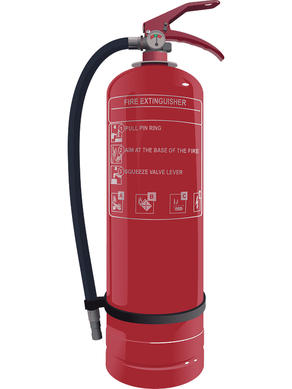 Fire Extinguisher Clipart Transparent Background