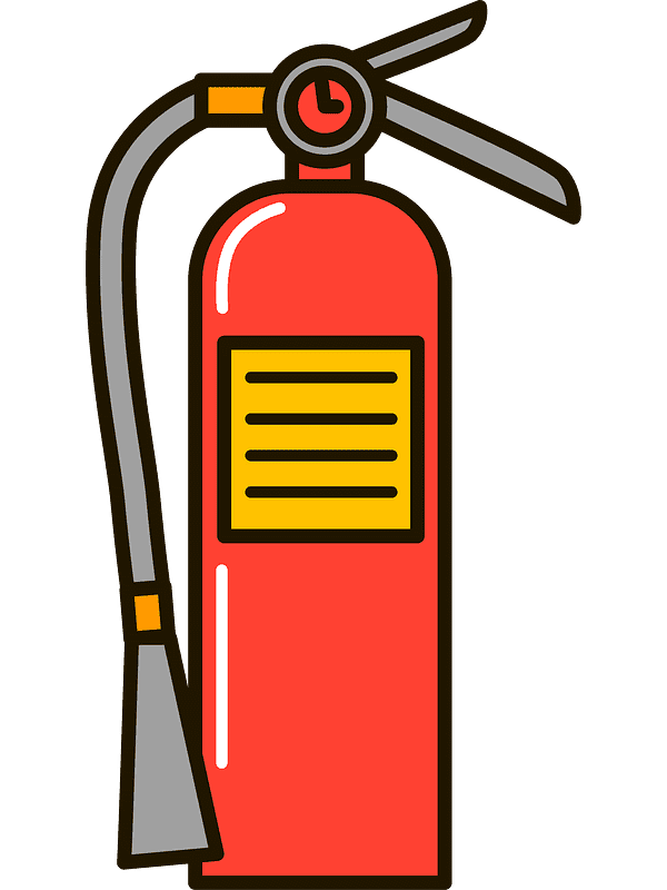 Fire Extinguisher Clipart Transparent Png