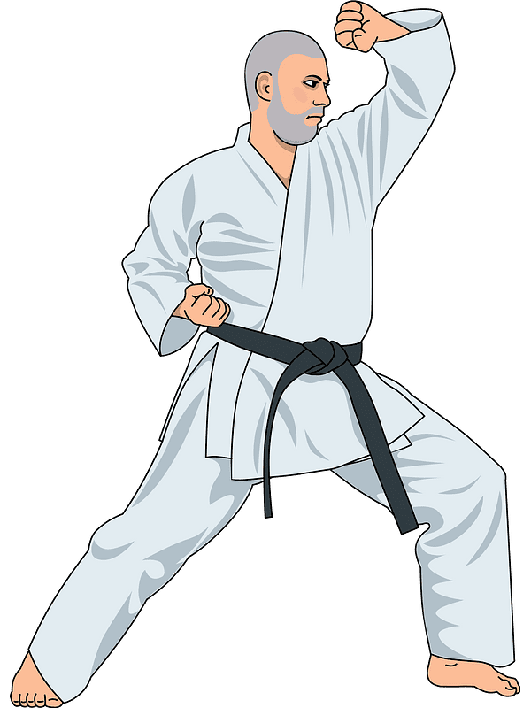 Free Karate Clipart Transparent Background