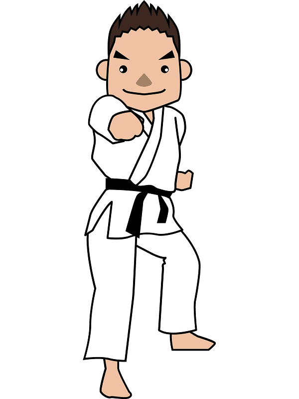 Free Karate Clipart Transparent