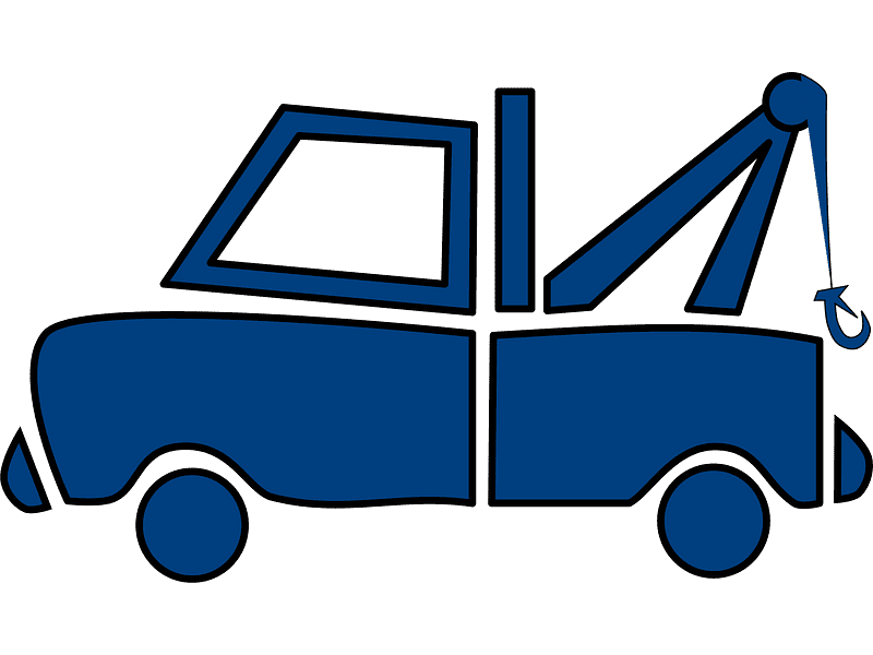 Free Tow Truck Clipart Transparent Background