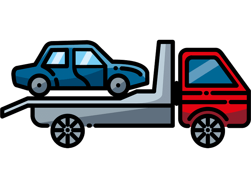 Free Tow Truck Clipart Transparent
