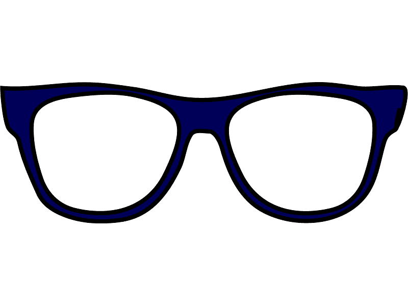 Glasses Clipart Transparent Background (1)