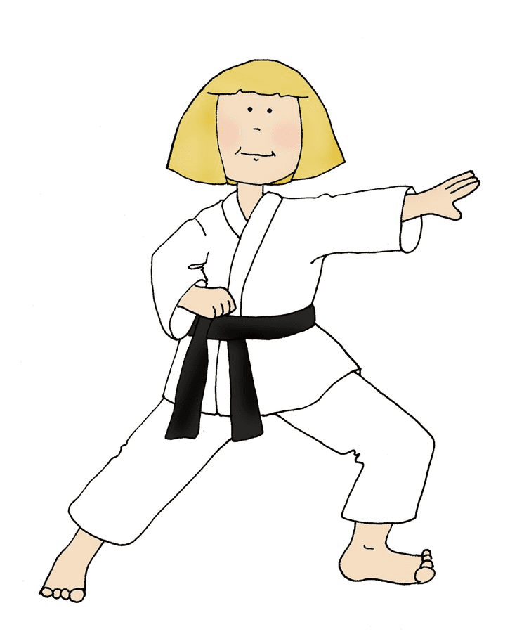 Karate Clipart Free Photo