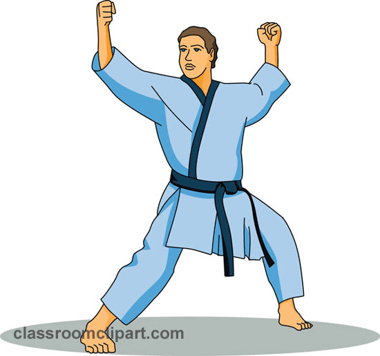 Karate Clipart Free Picture