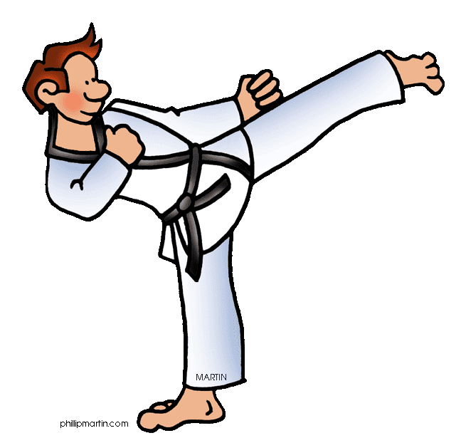 Karate Clipart Photo