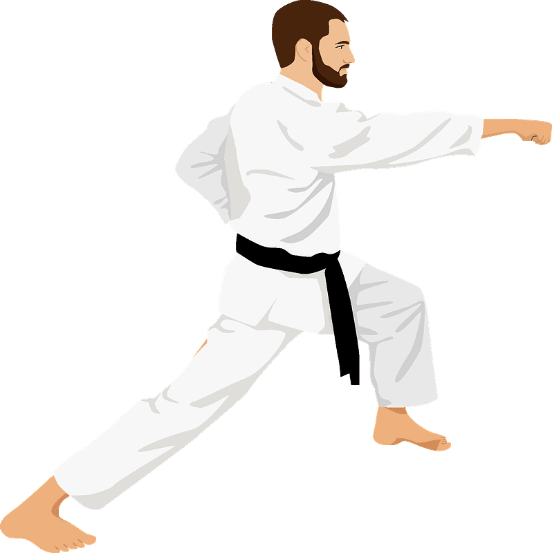 Karate Clipart Transparent Image